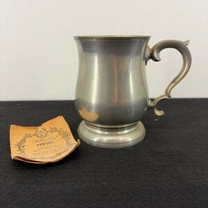 Stieff Williamsburg Pewter Tankard Mug Stein Renaissance Fair Cosplay Colonial